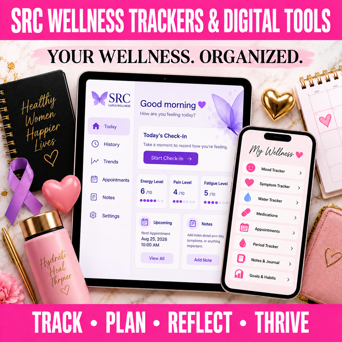 SRC Wellness Trackers & Digital Tools