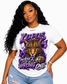Lupus Picked the Wrong One™ Purple Leopard Awareness T-Shirt | Lupus Warrior Graphic Tee