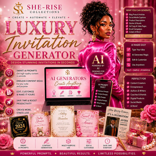 Luxury Invitation  Generator