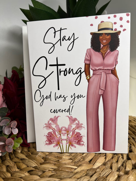 Stay Strong Card